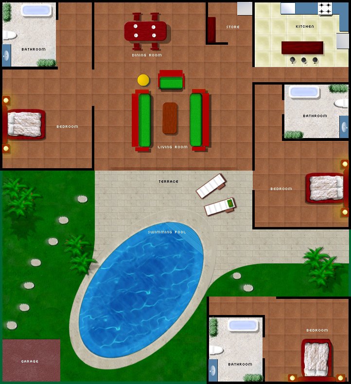 3 Bedroom Dyana Villas Seminyak Bali - Photo 8